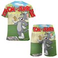 thumbnail image 2 of Tom And Jerry Boys Girls Short Sleeve Mesh T-Shirt And Shorts Outfit Set Summer Clothes Set for Kids, 2 of 8
