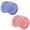 Pink & Purple, variant on 2 PCS Shower Foot & Back Scrubber Mat Hands Free Foot Massager Mat with Non-Slip Suction Cups, Wall Mounted Silicone Bathroom Wash Foot Pad Exfoliating Dead Skin Foot Brush (Grey & Purple)