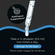 Spermidine Drops - 2400mg Maximum Strength - 98% Pure - Clinically Tested - 3rd Party Tested - Autophagy Supplements - Made in USA. 20MG Per Serving - 120 Servings