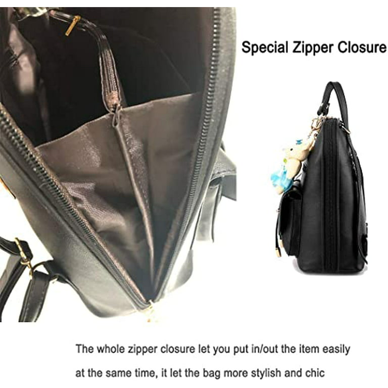  Item - Black mini pleather bag