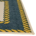thumbnail image 4 of Unique Loom Outdoor Coastal Collection Area Rug - Anchor (5' 3" x 8' Rectangle Ivory/Yellow), 4 of 9