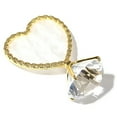 thumbnail image 1 of Nail Mixing Tray Mini Heart Round Shaped Manicure Palette Nail Painting Plate, 1 of 10