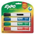 thumbnail image 6 of EXPO Magnetic Dry Erase Markers with Eraser, Assorted Colors, Chisel Tip, 4 Count, 6 of 9
