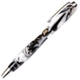 thumbnail image 4 of Tuscany Fountain Pen - Red & Black Marbleized Gloss Body (Nib Medium Tip), 4 of 8