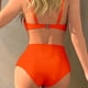 thumbnail image 4 of Tankini deportivo para mujer, estampado a juego, con cremallera, ajustado, para surf, dos piezas, tankini, 2 piezas, 4 of 4