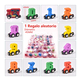 thumbnail image 2 of Juego Tren Madera Magnético polícromo Belug, Colores, 2 of 5