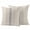 Beige Gray, variant on 2 Pack Outdoor Waterproof Throw Pillow Covers,Watercolor Grey Striped Line Decorative Square Patio Pillowcases for Chair Couch Sofa 16x16in