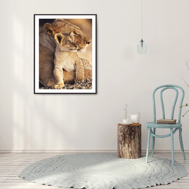 Cuadros Decorativos Completo redondo taladro diamante pintura mosaico animales serie Home Decors (E1324) Ndcxsfigh Nuevos Originales