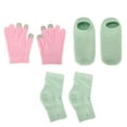 thumbnail image 3 of Calcetines de gel hidratante, calcetines hidratantes sin dedos, calcetines de gel sin dedos, guantes de gel hidratante, calcetines, rendimiento lleno de energía, 3 of 8