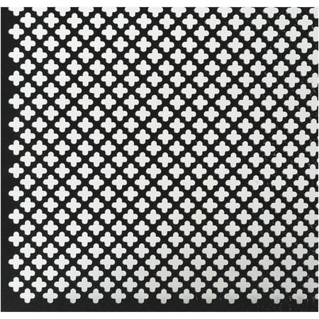 m-d building products .020-inch thick 1-feet by 2-feet cloverleaf aluminum sheet