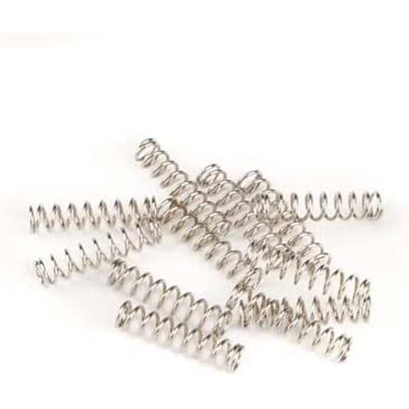 Fender 0.175x3/4" Mounting Springs for Humbucking Pickup Electric Guitar, 12 Pieces