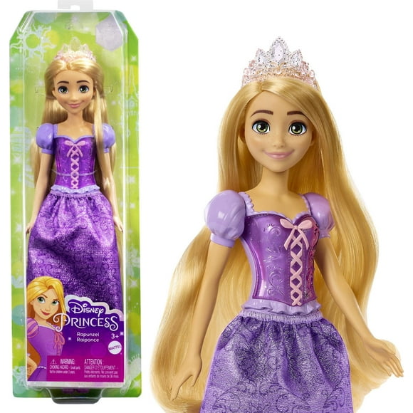 Disney-Princesses Disney-Raiponce-Poupée, habillage et accessoires Âges 3+