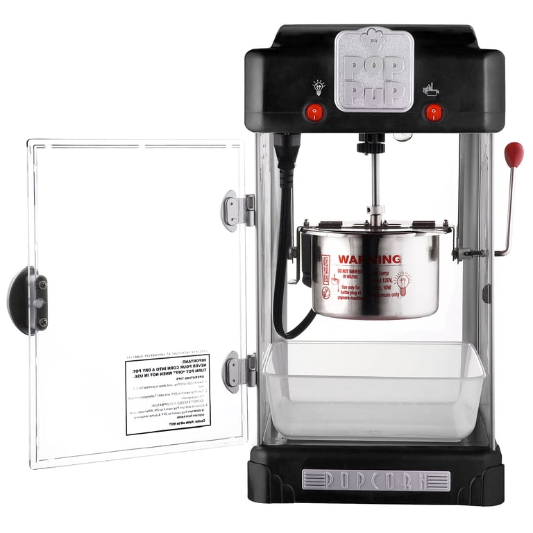 Great Northern Popcorn Pop Pup 2.5oz Popcorn Machine, Black photo 5