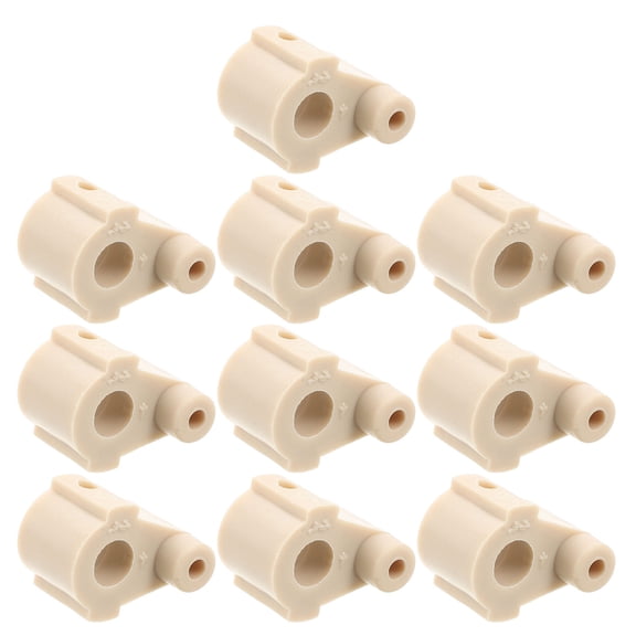 FOMIYES 10pcs Fan Motor Connector Swing Knob for Oscillating Fan Repair Beige