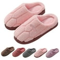 thumbnail image 6 of Oyedens Cozy Slippers for Women Indoor Ourdoor Fuzzy House Shoes Anti Skid Home Bedroom Slides, 6 of 7