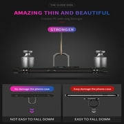 Samsung Galaxy S10 Plus Case, [NOT FIT S10E/ S10 / S10 LITE] Case, With [Tempered Glass Screen Protector Included], STARSHOP Drop Protection Ring Kickstand Cover- Black