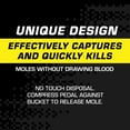 Drawing Blood Sticker Tomcat Mole Trap, 2 Hands-Free Traps, Kills Moles Without Drawing Blood ...