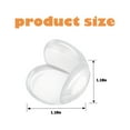 thumbnail image 2 of 16 Counts Baby Proofing Corner Protector,Round Baby Proof Bumper for Covering Sharp Furniture Edges,Clear Furniture Table Corner Safety Cushion, 2 of 5