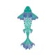 thumbnail image 2 of Cometa grande con forma de pez koi, cometa gigante con forma de carpa, multiusos, profesional, clásica, estable, grande. Azul, 2 of 8