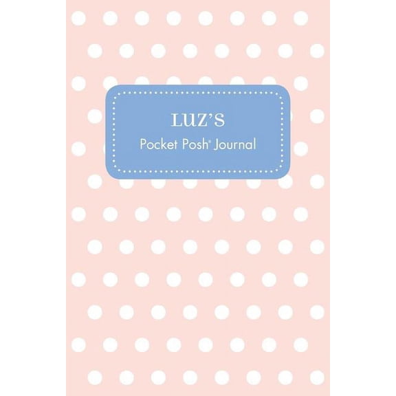 Luz's Pocket Posh Journal, Polka Dot, (Paperback)