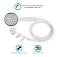 thumbnail image 2 of Dura Faucet DF-SA470K-WT RV Pressure-Assist Hand Held Shower Kit with Air-Turbo Technology (White), 2 of 2