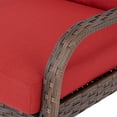 Mainstays Tuscany Ridge Reclining Chaise Lounge with Ottoman, Multiple