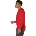 thumbnail image 3 of Champion Men's 100 Percent Long Sleeve T-Shirt CC8C, 3 of 3