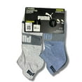 thumbnail image 2 of PUMA SOCKS MEN'S - LOW CUT - EDGE 253 - NAVY BLUE - LARGE (10-13) PACK 6 XX, 2 of 2