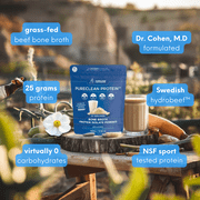 Protein Powder With Collagen & Amino Acids, Vanilla, PureClean Performance