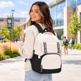 thumbnail image 7 of QWKLEAJ School Backpack for Teen Girls,Aesthetic Two Tone Preppy Bookbag with Detachable Coin Purse,Lightweight Waterproof Laptop Daypack for Elementary & Middle & High School & College Black, 7 of 7