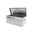 thumbnail image 2 of Dee Zee Tool Box DZ8537 Red Label; Chest; Single Lid; Diamond Tread; Silver; Aluminum; 6.4 Cubic Foot Capacity, 2 of 14