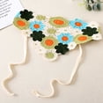 thumbnail image 3 of Womens Printed Headscarf Accessories Knitted Lace Headband, 3 of 3