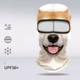 thumbnail image 3 of 3D Animal Ski Face With Ears For Outdoor Music Festivals Raves Halloween Parties And Winter Sports, 3 of 3