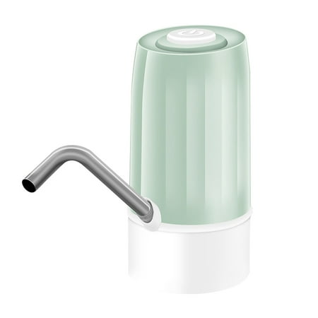 

Electric Water Bottle Pump Barreled Water Automatic Drinking Water Dispenser USB Charge Water Pump for 4.5-19L - Green