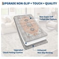 thumbnail image 5 of 2x6 Runner Rug, Washable Boho Area Rug Vintage Low Pile Non Slip Carpet for Kitchen Bathroom Living Room, 5 of 6