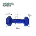 thumbnail image 4 of Set Mancuernas Vinílicas 3 Pares De 1,3, 5 Lb Tayga Con Rack Color Negro, 4 of 5