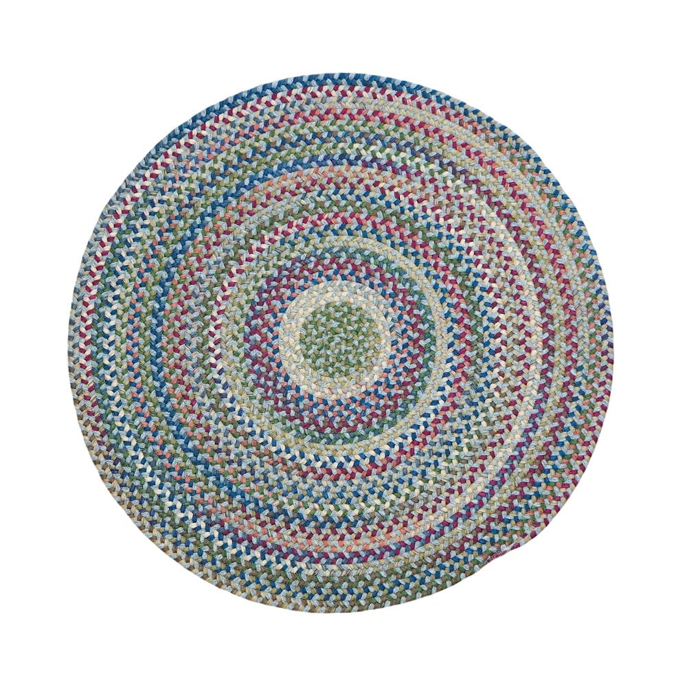 Colonial Mills Cloverdale Wool Multi Round - Grey 7x7