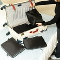 thumbnail image 3 of Fitfort 70D Cordura Nylon Cubes Packing Organizers Includes Shoe Bag, 6 Pockets, Black, 6 Count, 3 of 6