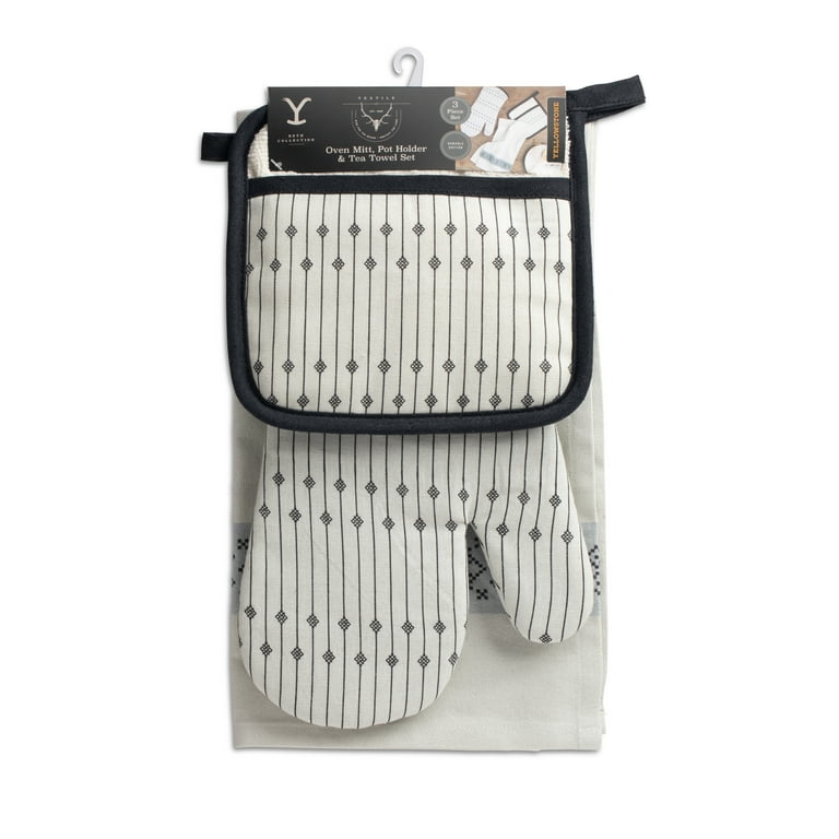 Kitchen Linens / Potholders / Hot Pads / Oven Gloves – Crucible Cookware