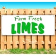 thumbnail image 1 of Farm Fresh Limes 13 oz Vinyl Banner With Metal Grommets, 1 of 4