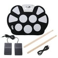 thumbnail image 3 of Batterie Électronique, Portable 9 Pcs Son Pur Interface USB Réelle Kit de Batterie Pliable pour Joueurs, 3 of 8