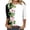 Black, variant on Aloohaidyvio Blouses for Women 3/4 Sleeve,Womens Summer 3/4 Sleeve T-Shirts Casual Round Neck Loose Fit Tunic Tops Cute Basic Tees Pullover Print Blouses