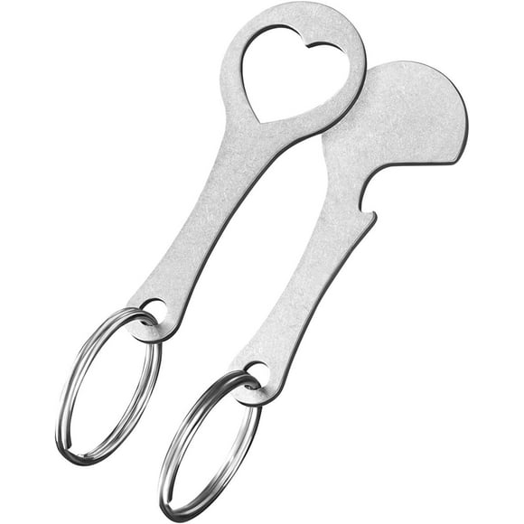 Cart Token, Bottle Opener, Keychain, Removable Shopping Cart Keys 2pcs, Shopping Cart Token Key Chip for Shopping Cart