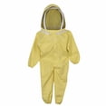 thumbnail image 1 of Advancent Traje de mono para niños Traje de protección con diseño de cremallera y capucha para niños Ropa de cuidador de abejas para niños pequeños Cubiertas para muebles de jardín amarillo L Advancent HA5412-02B, 1 of 6