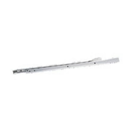 3/4 Extension Keyboard Slide (Knape & Vogt KV1805 98 ALM550 22 in. & 0.75 in. Extension Bottom & Side Mount Epoxy Drawer Slide & Right Hand Cabinet,)