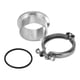 thumbnail image 3 of Brida de compresor turbo de aluminio, brida de banda en V para compresor turbo, abrazadera para compresor turbo Holset, artesanía superior, 3 of 9