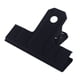 thumbnail image 2 of Clips de Toro Grandes Negros Engrosados, 2 Piezas Abrazaderas de Clip de Papel para Carpeta de Metal para Cocina de Oficina, Tablero de Dibujo, Manualidades, 2 of 5