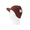 thumbnail image 2 of TopHeadwear Cuffless  Visor Winter Beanie -  Brown, 2 of 2