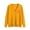 Yellow, variant on Admvng Cardigan Sweaters for Women Solid Casual Knitted Button Up Long Sleeved Oversize V-neck Sweater Outer, Size S-3XL