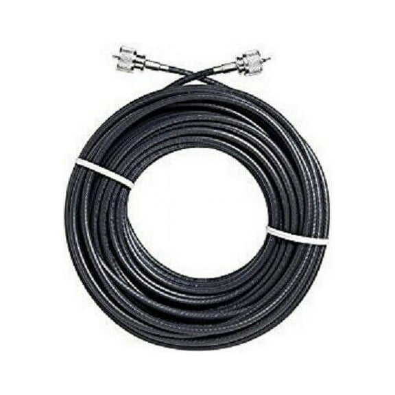 ProTrucker PTRG58-21 Antenna Coax Cable PL-259 Connectors 21' For CB Radios